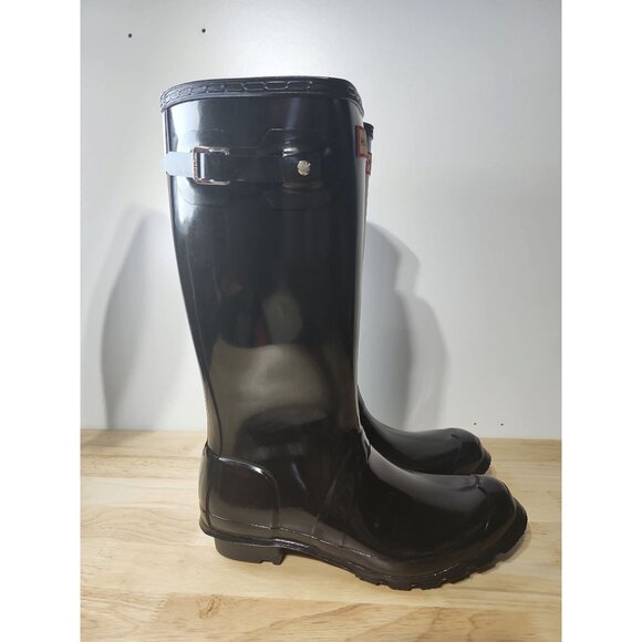 Original kid gloss hunter boots Size US6B/7G - Picture 3 of 11